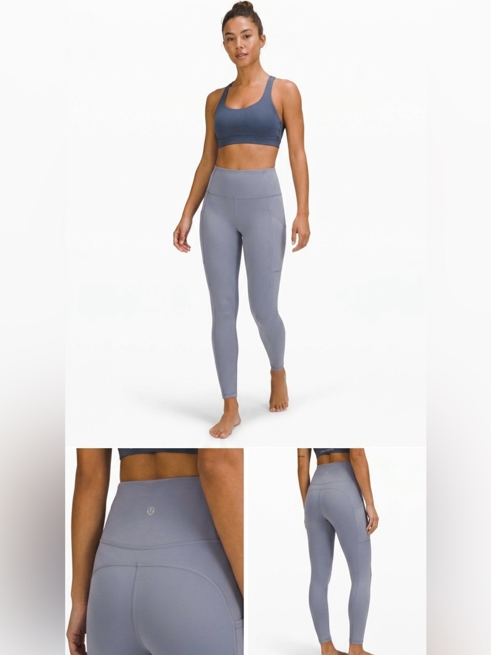 LULULEMON | INVIGORATE TIGHT 25” GREY SZ 6